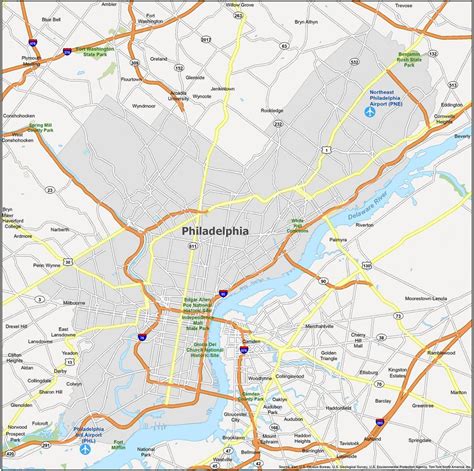 where is philadelphia|Philadelphia Map .